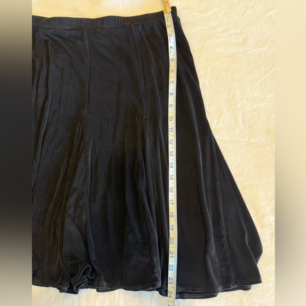 CHICO’S Travelers Collection Onyx Skirt - Size 3 (XL) - Picture 5 of 6